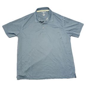 Cross & Winsor Golf Polo Shirt Men’s Size XL Blue 100% Polyester Lightweight